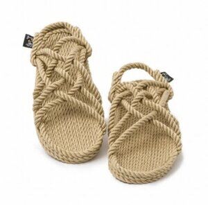 Nomadic State of Mind JC Rope Sandals Braided Boho Fisherman Core Rubber Sole 39